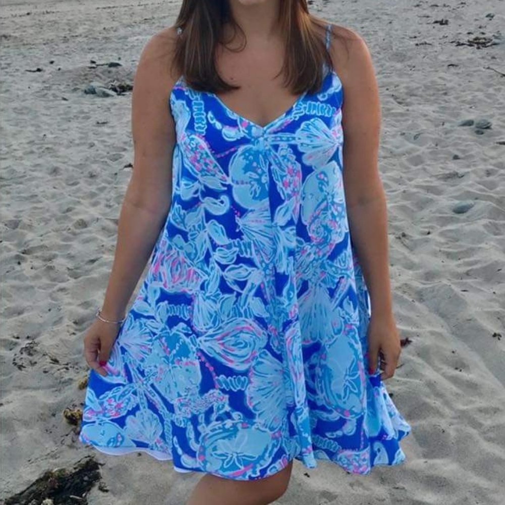 Silk Lilly Pulitzer dress